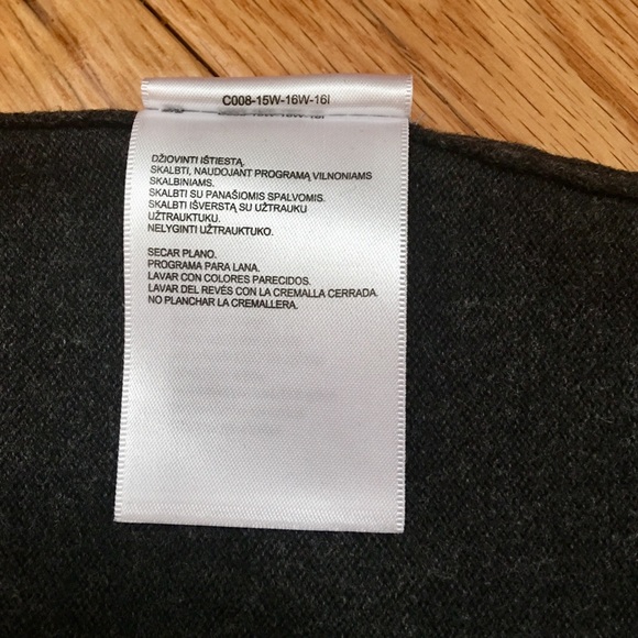 Mexx men’s grey and blue sweater with partial zip - Picture 11 of 12
